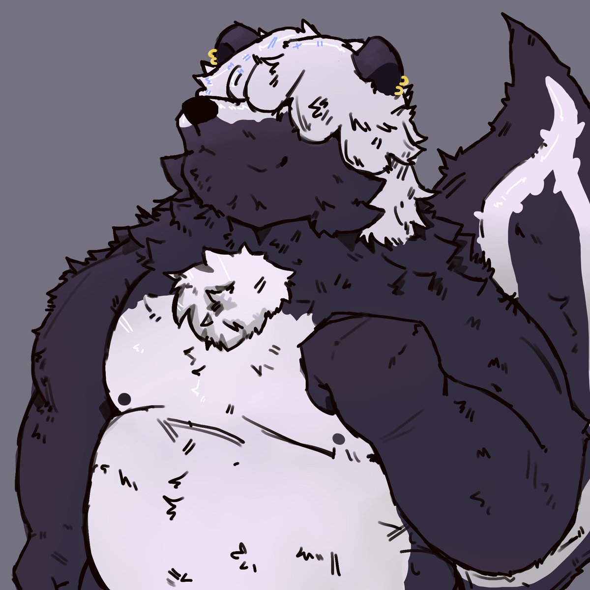 Rexie4577's tweet image. Comission for @haunt_muskiee !!