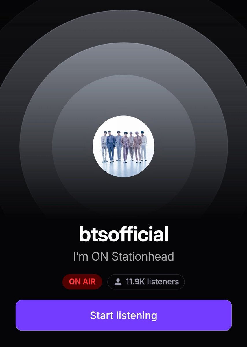 BangBangtanEsp_'s tweet photo. 🎧 LISTENING PARTY DE #JHOPE
Chiqis, corran yaaa 🏃♀️💨 ¡Estamos escuchando "Killin' It Girl (feat. GloRilla)" en Stationhead.
Conecta tu cuenta de Spotify o Apple Music y súbele al stream 💜
#KillinItGirl #JHOPE #BTS #Bangtan #ArmyStreamingParty https://t.co/kIdEz6eCqy