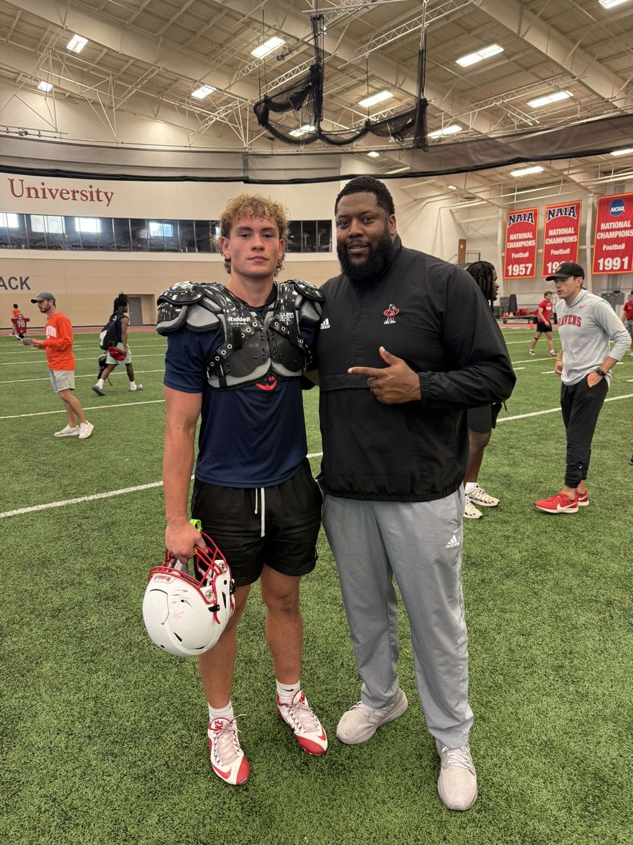 E_naidu9 (@enaidu9) on Twitter photo had a great time at <a href="/GorillasFB/">Pitt State Football</a> today! can't wait to be back in the fall. also thank you <a href="/Gregg_Hollins/">Coach Gregg Hollins</a> for the camp invite.
<a href="/ONeaglesFB/">Olathe North FB</a> <a href="/RampyLuke/">Luke Rampy</a> had a great time at <a href="/GorillasFB/">Pitt State Football</a> today! can't wait to be back in the fall. also thank you <a href="/Gregg_Hollins/">Coach Gregg Hollins</a> for the camp invite.
<a href="/ONeaglesFB/">Olathe North FB</a> <a href="/RampyLuke/">Luke Rampy</a>