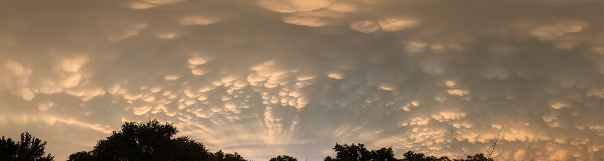 shelwinkleywx's tweet photo. Whoa! 

Mammatus is on full display over #bcstx tonight 🤩

@KBTXWeather @KBTXBerkeley @KBTXKayleigh @KBTXMax https://t.co/Ich4DGB6q1