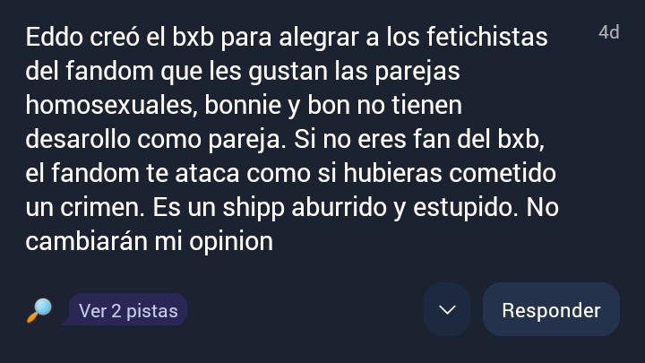 zqcringeritos's tweet photo. decir que la pareja entre dos chicos mas importante de la serie existe solo para ser un "fetiche" y no solo xq las parejas así existen es un pensamiento rarisimo y retrogrado de tener 💀 https://t.co/xY6jxLmw67