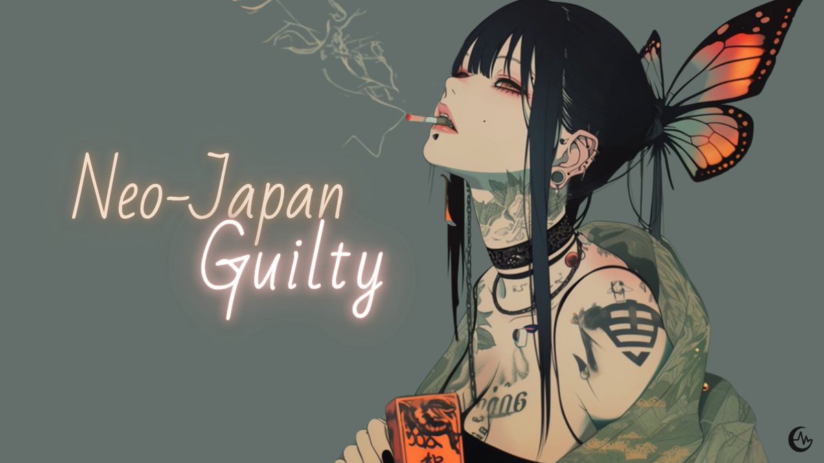 Audio_Mirage's tweet photo. 🔻NEW | Neo-Japan Guilty 🔻
煙草の煙で誤魔化したい夕暮れに——
罪と美が溶ける、退廃的な和風Trap。
🦋 Shamisen × 重低音
🕯️ 背徳と哀愁が響く 04:38
▶ https://t.co/cTUPmVQvkA
#和風Trap #JapaneseBassMix #GuiltyBeats #タトゥー女子 #DarkEDM #AudioMirage https://t.co/EB8ZO2byai