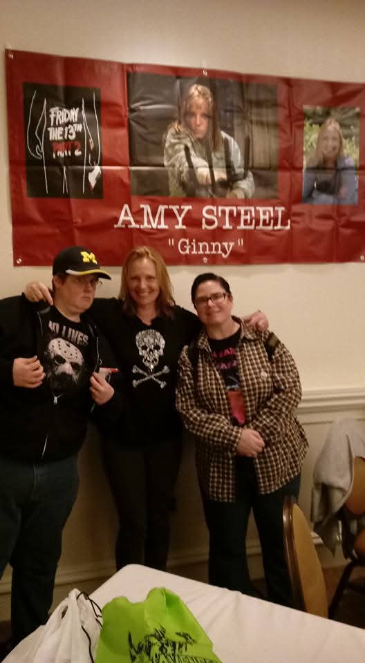 TheMutantFam's tweet image. Amy Steel is my favorite Friday the 13th Final girl. She is sweet, snarky, and a badass! She made me "Head of the sweater patrol/security " at a convention a few years back.

Drunken_Horror/@tip_sip_slash #MutantFam #FFB #FridayThe13th #ffbmovienight