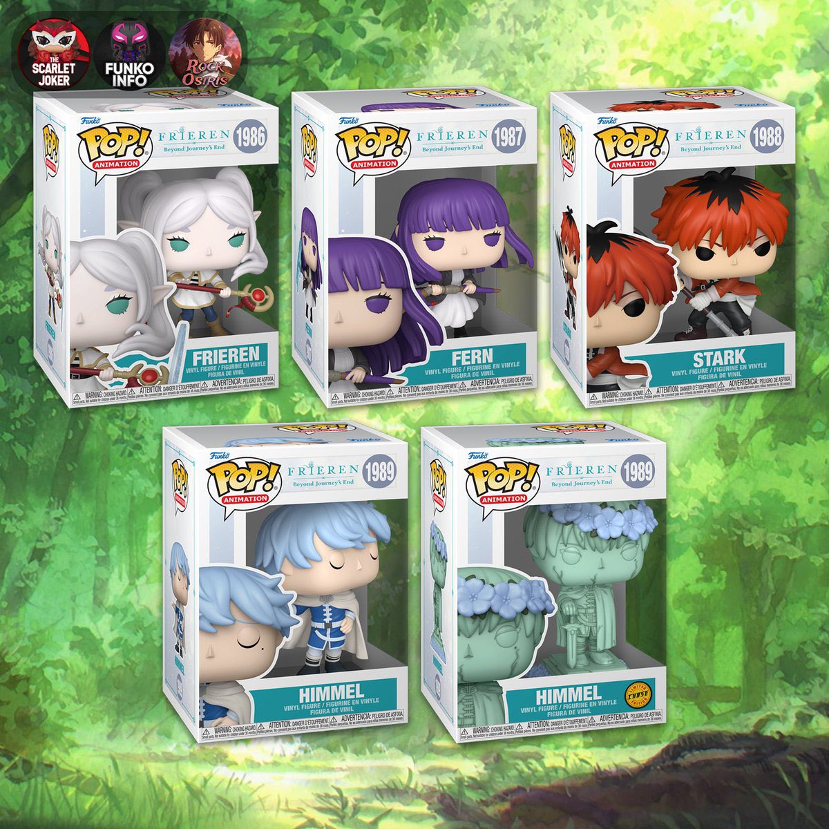 Funko POP News ! (@funkopopsnews) on Twitter photo First look! Frieren Funko POPs! Going live at the links below Wednesday, 9AM PT! Stay tuned ~ thanks <a href="/funkoinfo_/">funkoinfo_</a>
EE ~ fnkpp.com/EE
Amzn ~ fnkpp.com/Am618 ~ Maybe
#Ad #Anime #Frieren #FPN #FunkoPOPNews #Funko #FunkoPOP First look! Frieren Funko POPs! Going live at the links below Wednesday, 9AM PT! Stay tuned ~ thanks <a href="/funkoinfo_/">funkoinfo_</a>
EE ~ fnkpp.com/EE
Amzn ~ fnkpp.com/Am618 ~ Maybe
#Ad #Anime #Frieren #FPN #FunkoPOPNews #Funko #FunkoPOP