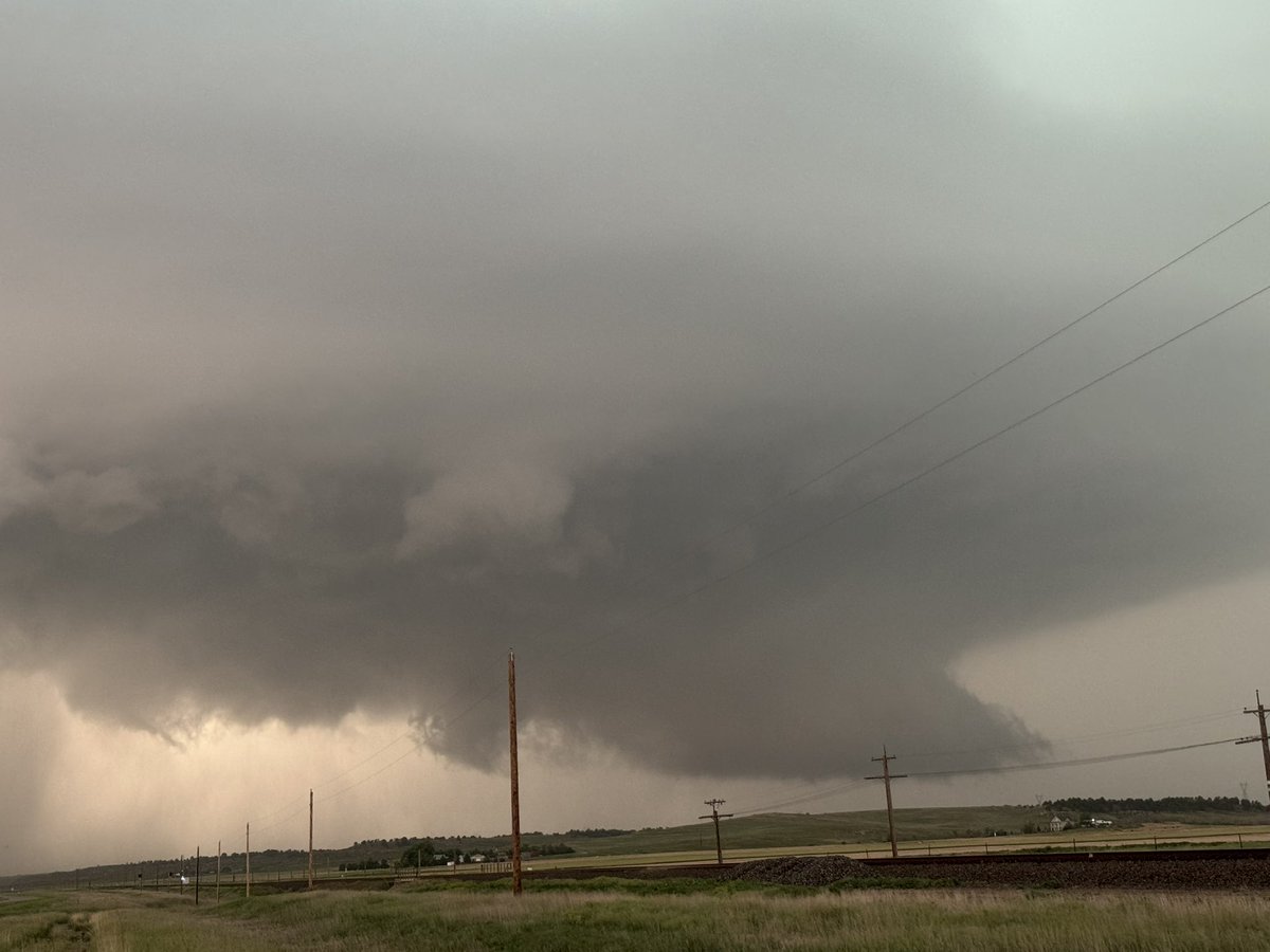 Might be a top ten intense storm chase.