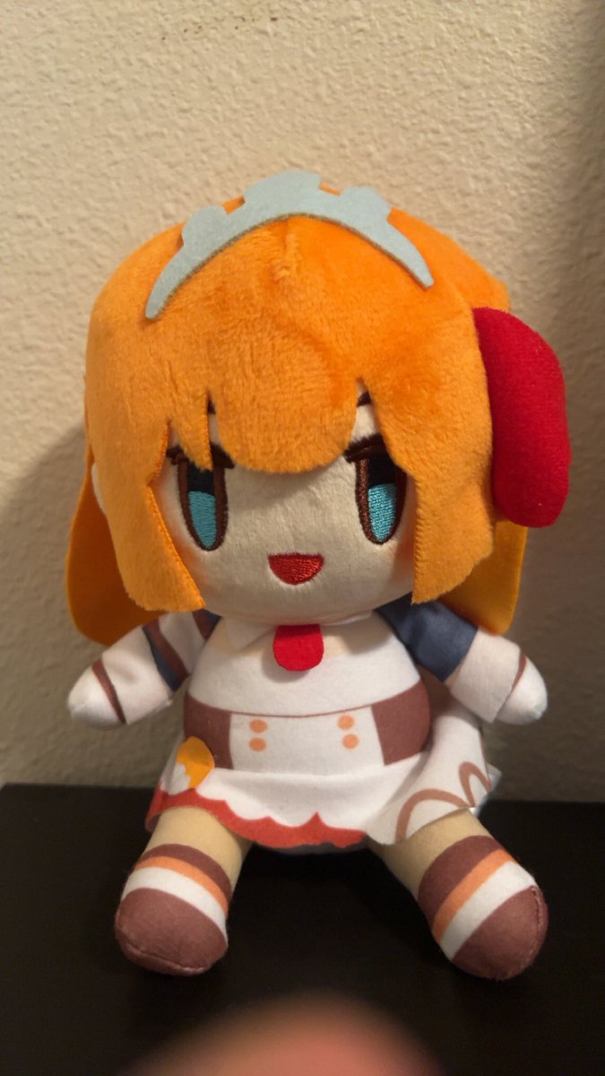 THIS PECKISH THING HAS ARRIVED YESSSS
<a href="/PecorinePlush/">Blessing Everyone w/ Pecorine Plush</a>