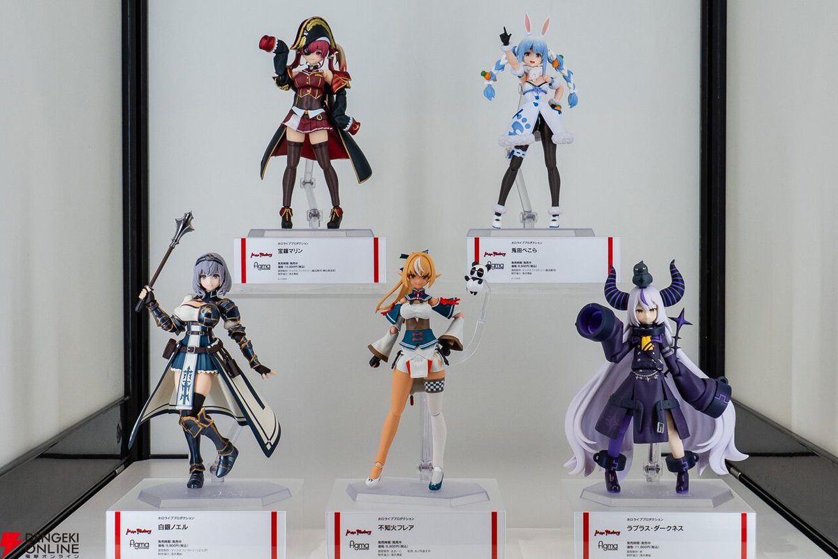 ホロライブ』新作フィギュアまとめ。星街すいせい、AZKiの5周年フェス