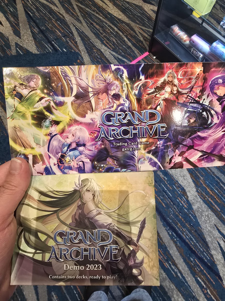 Jesus Joestar 💽👾Vtuber @ LVL UP EXPO 2025 (@jesus_joestar) on Twitter photo Had a blast playing <a href="/grandarchivetcg/">Grand Archive TCG</a> for thr first time here <a href="/CEOGaming/">CEO 2025 on June 13-15 in Orlando, FL!</a> !!! Might have to add this the TCG roster and make some content. Make sure yall check em out Had a blast playing <a href="/grandarchivetcg/">Grand Archive TCG</a> for thr first time here <a href="/CEOGaming/">CEO 2025 on June 13-15 in Orlando, FL!</a> !!! Might have to add this the TCG roster and make some content. Make sure yall check em out