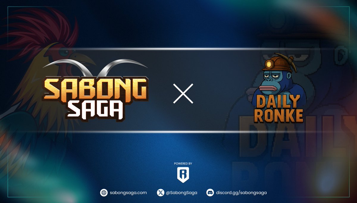 PlayChickenSaga's tweet image. We’re giving away 5 GTD and 20 FCFS WL spots for the upcoming @DailyRonke mint!

How to join 👇

✅ Follow @ronencoin, @DailyRonke &amp;amp; @SabongSaga
❤️ Like &amp;amp; RT
💬 Tag 3 friends
📩 Drop your Ronin Wallet (no RNS)
🖥️ Join: discord.com/invite/ronen

Winners will be announced in 1 day!