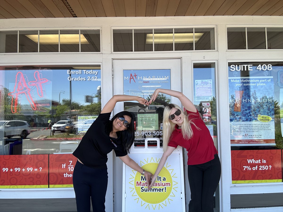 MMukilteo's tweet image. Math heroes wear shades too! 😎 ☀ Let Mathnasium of Mukilteo keep math fresh while school’s out! 🍉 ✏️ mathnasium.com/math-centers/m… #mathnasium #MathSkills #MathSummer #MathnasiumMukilteo #Mukilteo #MathnasiumSummer