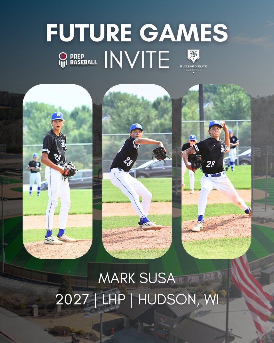 Mark Susa 🤝 Future Games

<a href="/MarkSusa_/">Mark Susa</a> <a href="/PrepBaseballWI/">Prep Baseball Wisconsin</a> 
#BlueLove | #BlizzardBaseball | #FutureGames | #PrepBaseball