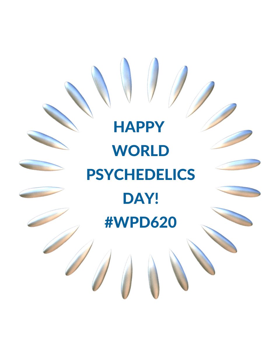 🌍 Happy World Psychedelics Day!
Today, we unite across borders, disciplines, and traditions to honor the diverse voices shaping the future of psychedelic healing.

Sign our petition here: worldpsychedelicsday.org/united-nations
See what is going on here: worldpsychedelicsday.org/2025
#WPD620
