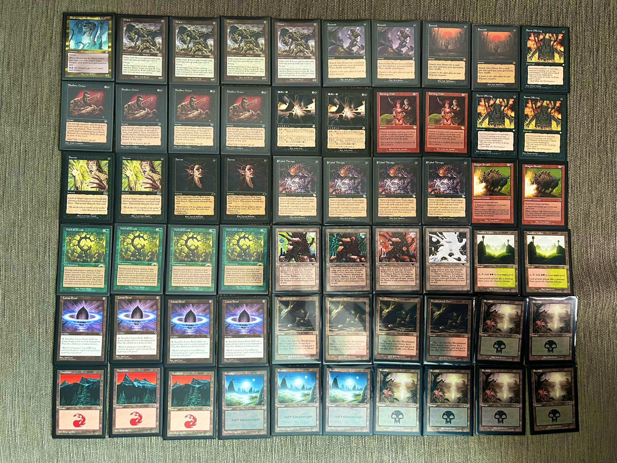 ＭＴＧ 大量　ミドルスクール・パウパーフォーマット　デッキパーツまとめ売り さなにー (@sananyjapan) / X