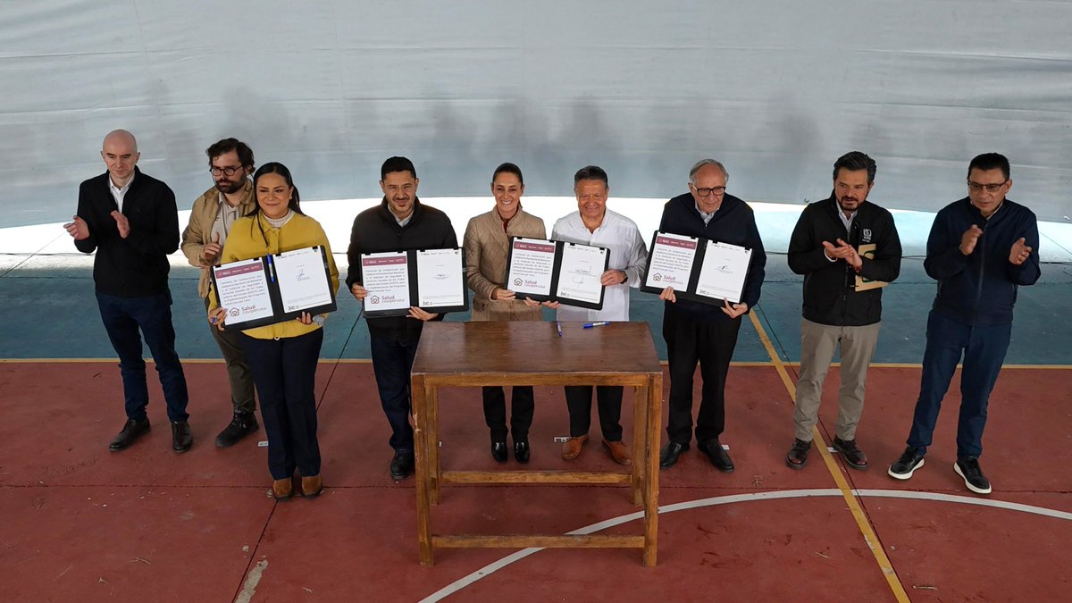 Carlos Torres Rosas (@carlosgtorres_) on Twitter photo Estuvimos con la presidenta <a href="/Claudiashein/">Claudia Sheinbaum Pardo</a> en su gira por Hidalgo, en la que se revisaron avances de los <a href="/apoyosbienestar/">Programas para el Bienestar</a> y del <a href="/IMSS_Bienestar/">IMSS Bienestar</a> en la entidad.
También se dio el banderazo de salida del programa Salud Casa por Casa, que pronto se convertirá en un referente mundial. Estuvimos con la presidenta <a href="/Claudiashein/">Claudia Sheinbaum Pardo</a> en su gira por Hidalgo, en la que se revisaron avances de los <a href="/apoyosbienestar/">Programas para el Bienestar</a> y del <a href="/IMSS_Bienestar/">IMSS Bienestar</a> en la entidad.
También se dio el banderazo de salida del programa Salud Casa por Casa, que pronto se convertirá en un referente mundial.