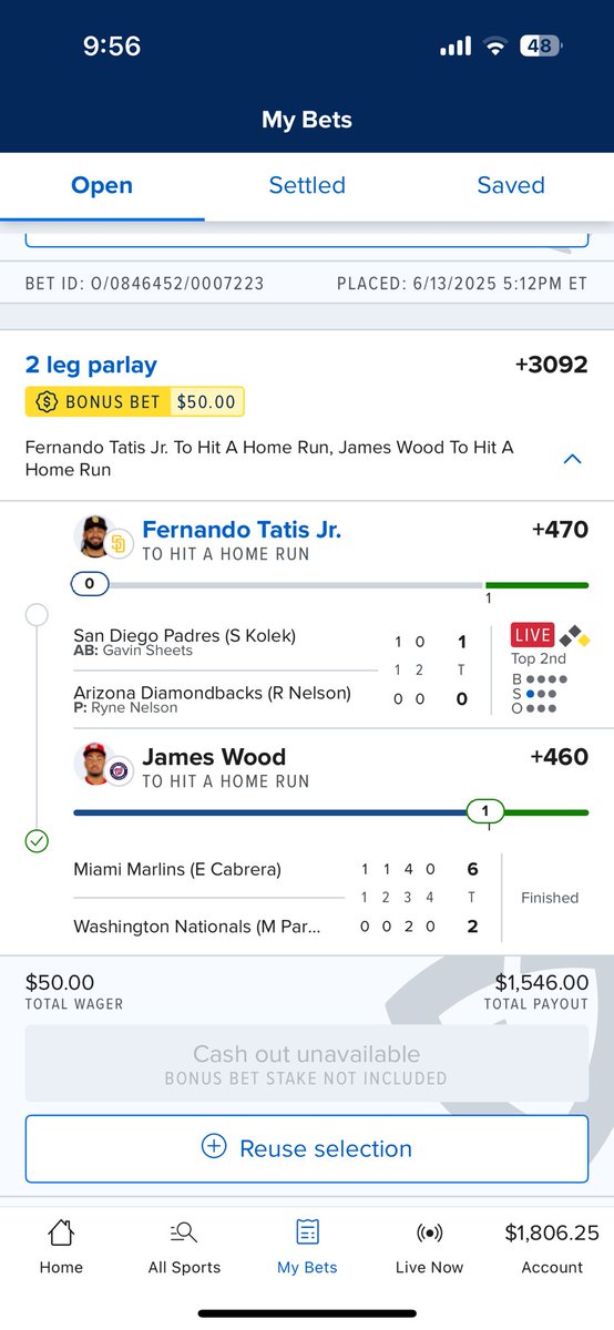 StaabBlake's tweet image. Tatis let’s gooo