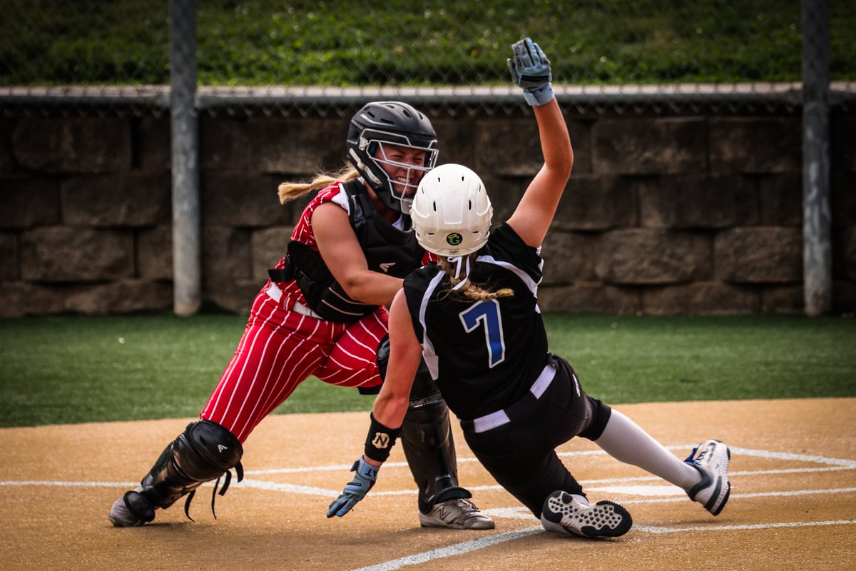 We are 5-0 going into bracket play at the Team1 Elite tournament! Our first bracket play game begins at 4PM on Field 6. Below is a photo of a dime <a href="/C_Olsen2027/">Capri Olsen</a> made with the tag at home! Shoutout to <a href="/AvenaSports/">Avena Sports</a> for the best pics! <a href="/RebelsOlsen/">Chris Olsen</a> <a href="/Coach_MartyBall/">Marty McDonald</a> <a href="/breeederer/">ON Softball</a>