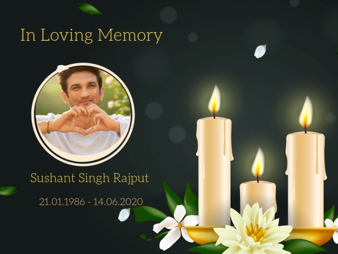Gone too soon, but never forgotten. Your passion, brilliance, and energy continue to inspire millions.
You left behind not just memories, but a legacy of dreams, curiosity, and stardust.

5years Of Injustice To Sushant Singh Rajput 
Nation demands #JusticeForSushantSinghRajput