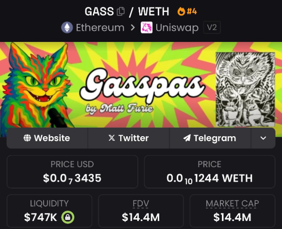 yetiscrypto's tweet image. BREAKING: $GASS Airdrop went LIVE 🪂
OG users, early minters, and ETH explorers - this one's for you.

🔗 airdrop-gasspas.com

Connect wallet → Check status → Claim $GASS 🧬

How much did you get? Show it off below ↓
#GassPasAirdrop #GASS #Crypto