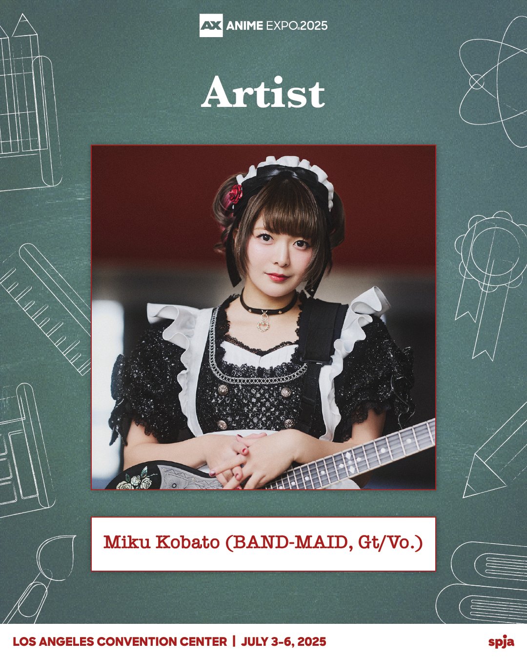 BAND-MAID 小鳩ミク(cluppo)🕊 (@miku_bandmaid) / X