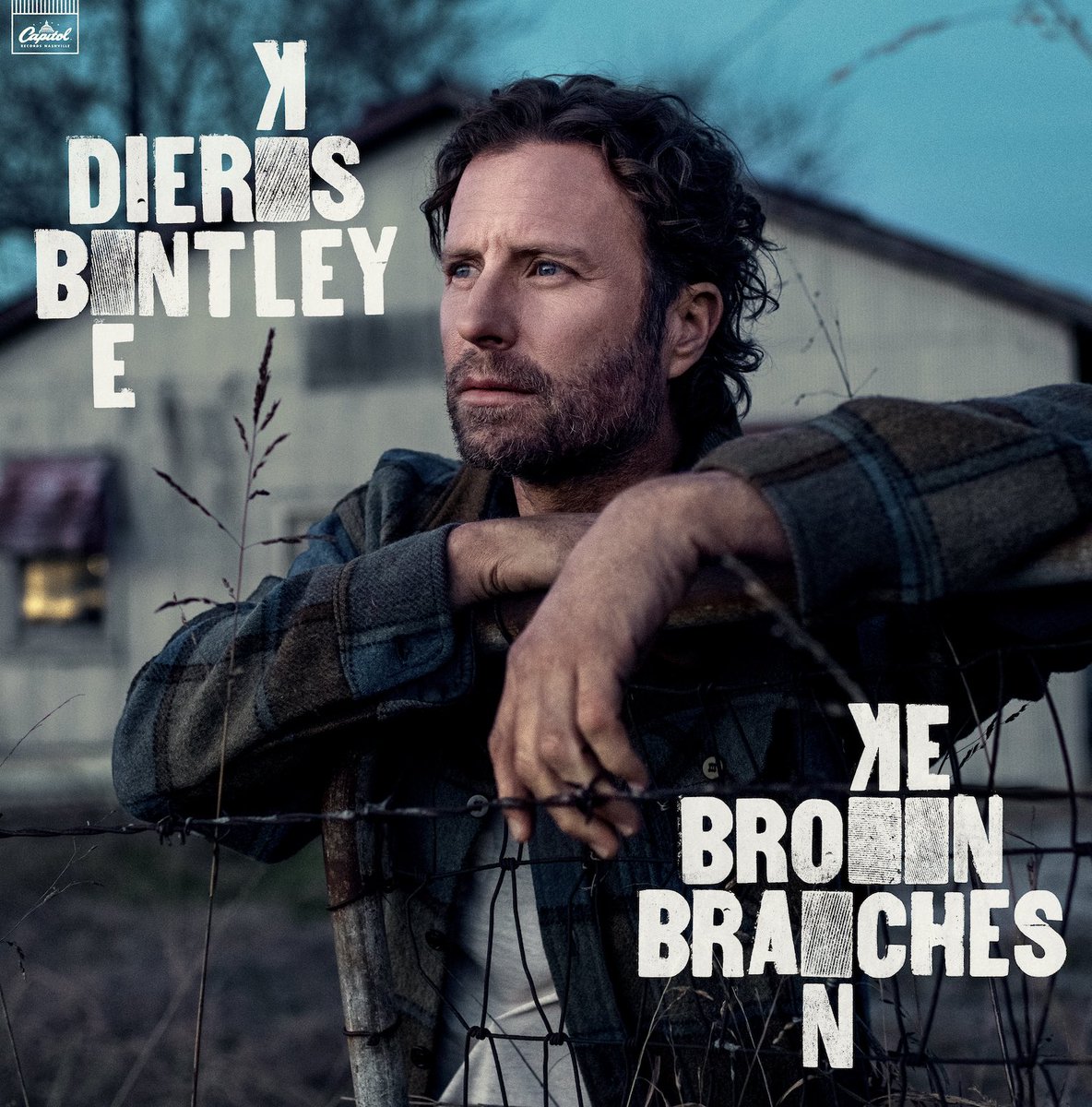 mirandalambert's tweet image. Happy album release day to my longtime pal @DierksBentley 🤠 Y’all listen to our song “Never You” on #BrokenBranches