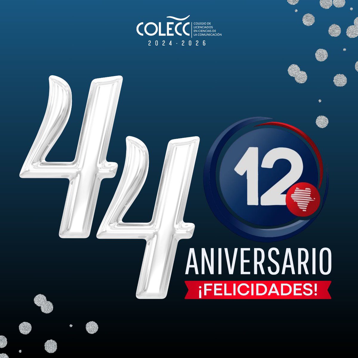 Muchísimas Felicidades 🎉 a todo el equipo de <a href="/Canal12Dgo/">#ElCanalDeDurango</a> por este 44 aniversario🎉 nuestro reconocimiento a su trayectoria 👏🏻👏🏻 que sean muchísimos más!  <a href="/heber_noti121ed/">#GeneremosOpinionPublica.</a> <a href="/heber_GH/">Heber</a> <a href="/salv/">Salvatore Savino</a> <a href="/Sallvatoree/">Salvador Mercado</a>