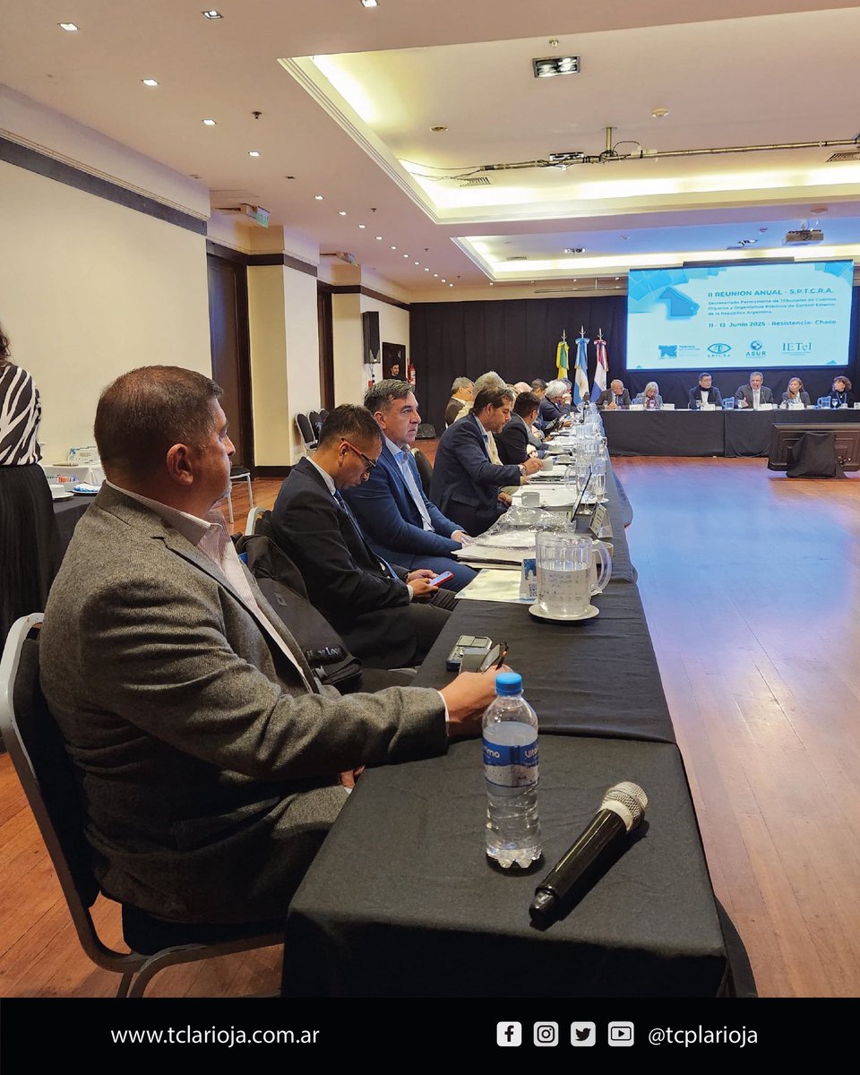 📣 El Vocal Cr. Fabian Bonaldi participó en la 2° Reunión Anual del SPTCRA, que se desarrolló en Resistencia, Chaco del 9 al 11 de Abril.   

#ControlPúblico #SPTCRA #ASUR #LaRioja