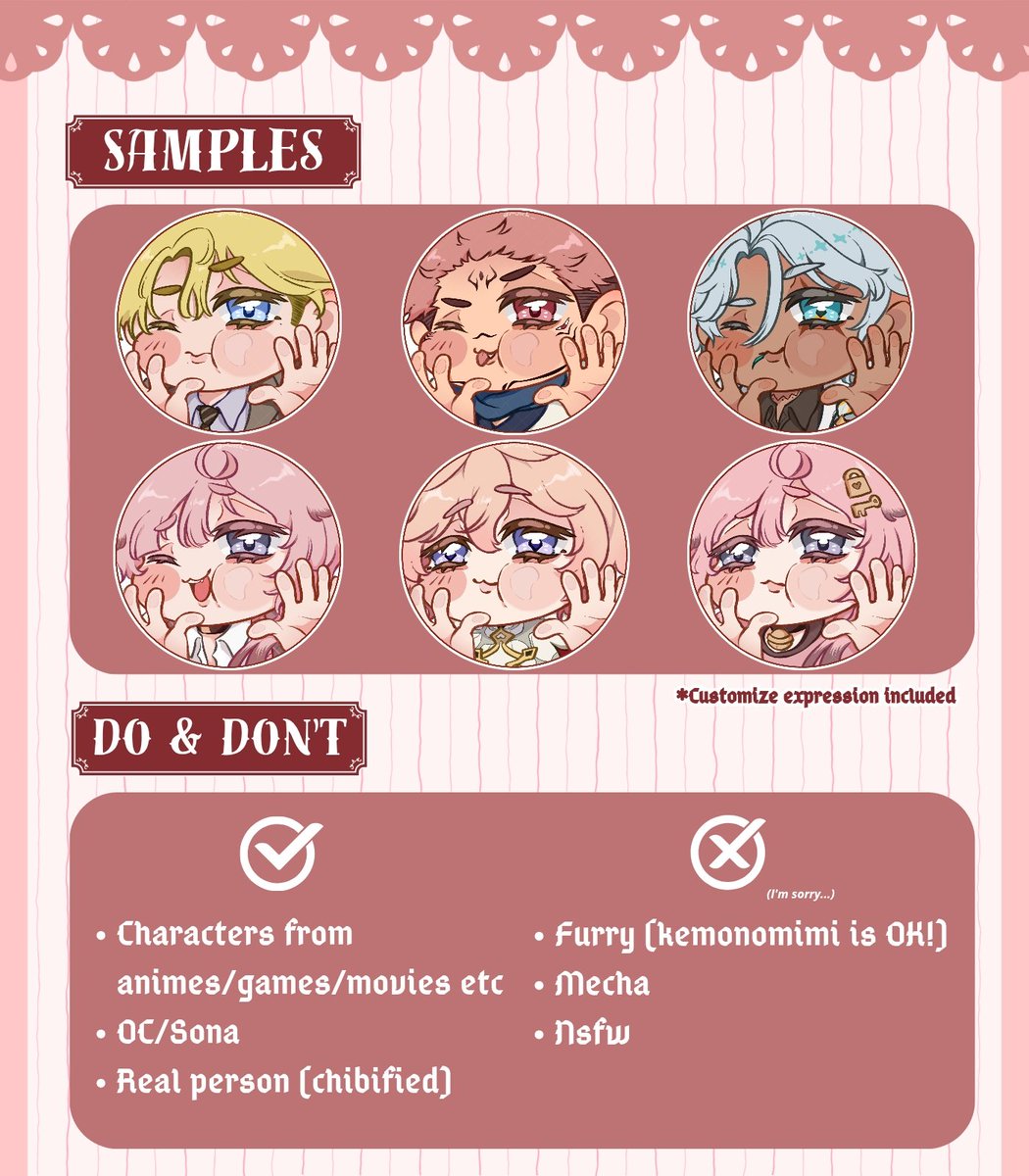 0motch_'s tweet image. (RTs &amp; likes are appreciated &lt;3)
BAKEKOK IC0N C0MS OPEN
Icon c♡ms is open for local (IDR) &amp; international (USD)! I'll take 10 slots for each. Do dm me or hit me up on Vgen if you're interested! Thank you ♡~
Vgen: vgen.co/0motch_
#ArtCommission #VGenComm #Vgen #ych