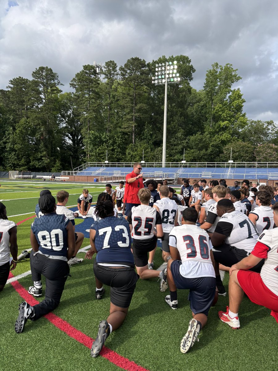 CatawbaFootball's tweet image. Camp #1 in the books! Two more opportunities left this camp season. Don’t miss out!!!