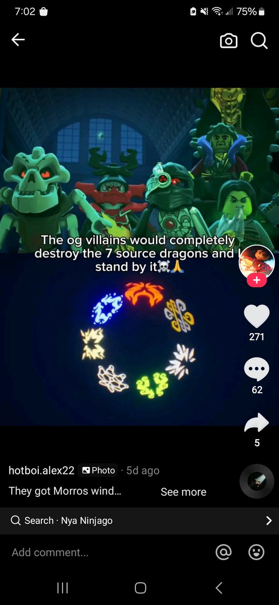 rasenjoyer's tweet image. group of thugs vs seven gods