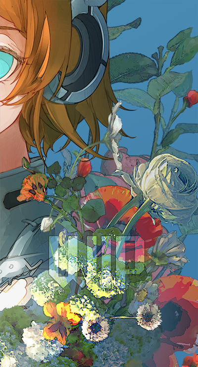qinchexu's tweet image. flowers part 1 (commission wip)