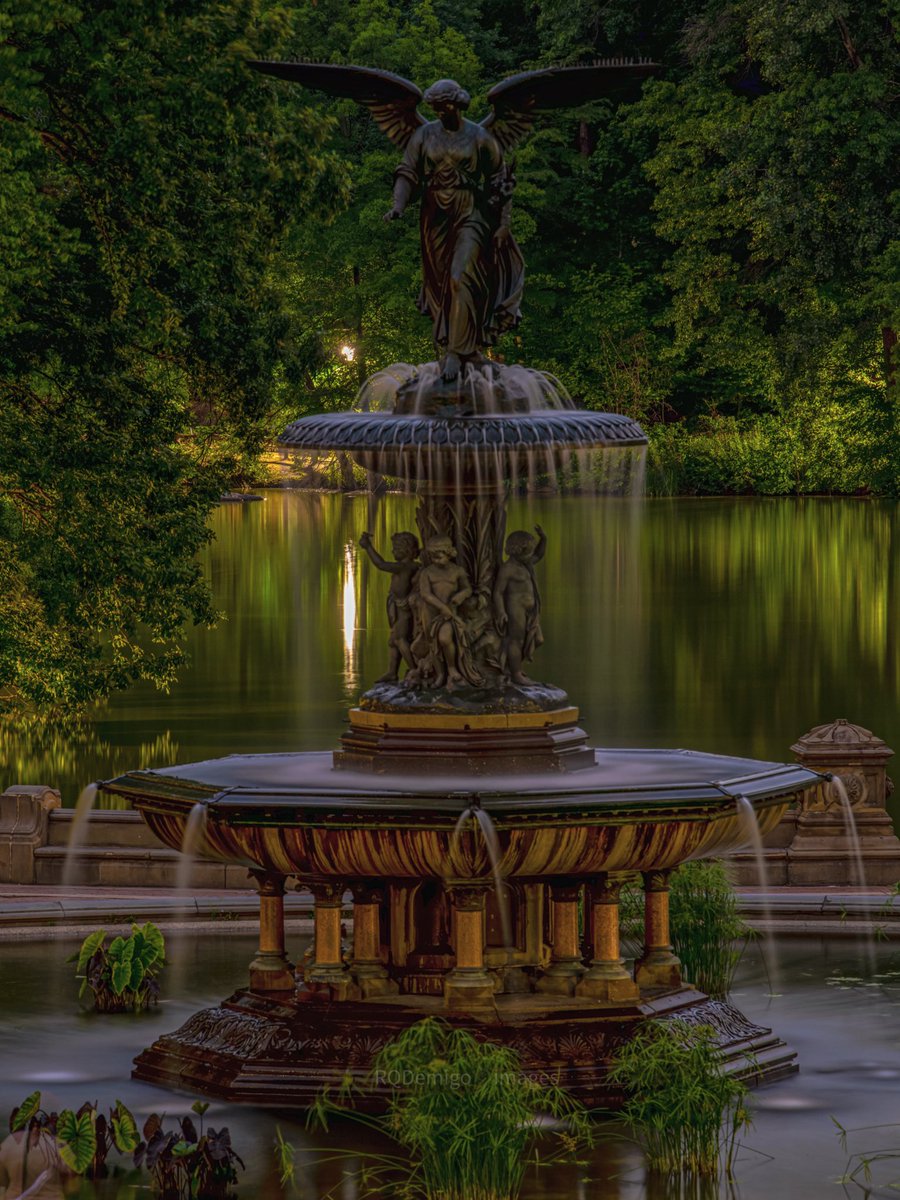 Weekend loading.. Bethesda Fountain, Central Park. #seeyourcity #landscape #nikonphotography