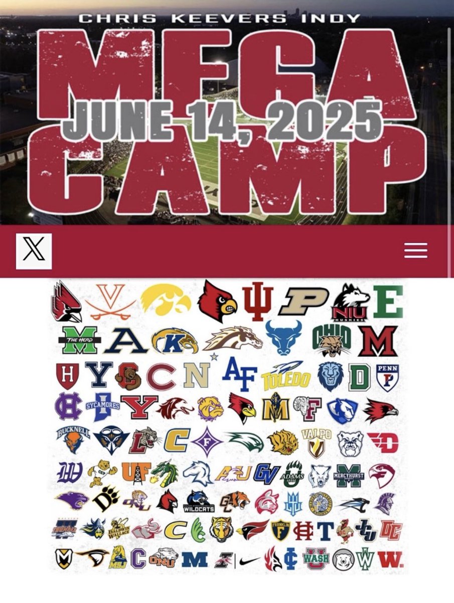 Drew Cripps (@drew_cripps) on Twitter photo Exited to be at the <a href="/UIndyFB/">UIndy Football</a> mega camp tomorrow! Looking forward to competing!
<a href="/NickColeman_1/">Nick Coleman</a> <a href="/RoryMannering/">Rory Mannering</a> <a href="/Coach_Skjold/">Greg Skjold</a> <a href="/PJVolker/">🇺🇸PJ Volker⚓️</a> <a href="/CoachJohnHauser/">Coach John Hauser</a> <a href="/Coach_BHaines/">Bryant Haines</a> <a href="/CoachOmli/">Tate Omli</a> <a href="/CoachBDoc/">Brian Dougherty</a> <a href="/DBCoachWhite/">Mitch White</a> <a href="/CoachNCole/">Coach Cole</a> <a href="/CoachReed_UA/">Kresean Reed Sr.</a> <a href="/kai_ross21/">Coach Kai Ross</a> Exited to be at the <a href="/UIndyFB/">UIndy Football</a> mega camp tomorrow! Looking forward to competing!
<a href="/NickColeman_1/">Nick Coleman</a> <a href="/RoryMannering/">Rory Mannering</a> <a href="/Coach_Skjold/">Greg Skjold</a> <a href="/PJVolker/">🇺🇸PJ Volker⚓️</a> <a href="/CoachJohnHauser/">Coach John Hauser</a> <a href="/Coach_BHaines/">Bryant Haines</a> <a href="/CoachOmli/">Tate Omli</a> <a href="/CoachBDoc/">Brian Dougherty</a> <a href="/DBCoachWhite/">Mitch White</a> <a href="/CoachNCole/">Coach Cole</a> <a href="/CoachReed_UA/">Kresean Reed Sr.</a> <a href="/kai_ross21/">Coach Kai Ross</a>