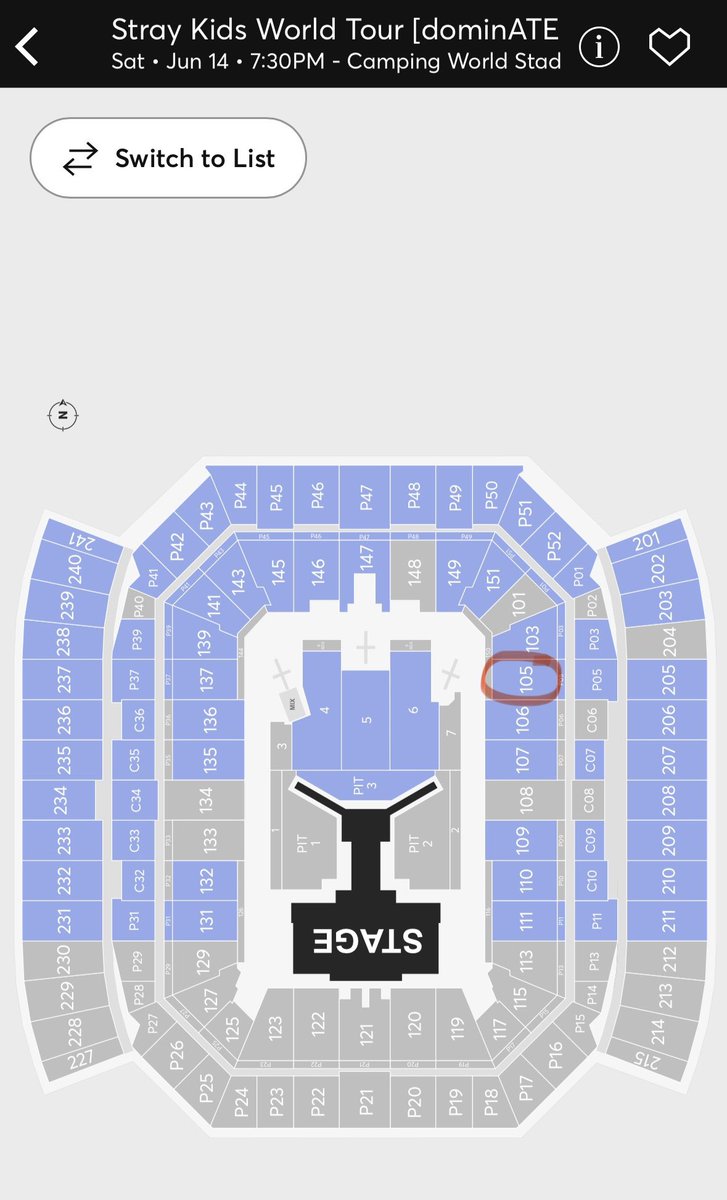 posting for a friend!

WTS Stray Kids Orlando ticket for 6/14 @ Camping World Stadium! selling for face value but can negotiate, dm if interested 

🏷️ Stray kids world tour dominate wtb wts  orlando show skz #dominATE_NORTHAMERICA #Straykids #스트레이키즈 #dominATE_LOSANGELES