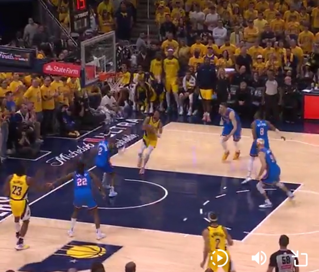 fanboyfrantics's tweet image. @NBA why are none of the Thunder players playing defense? #makeitplain