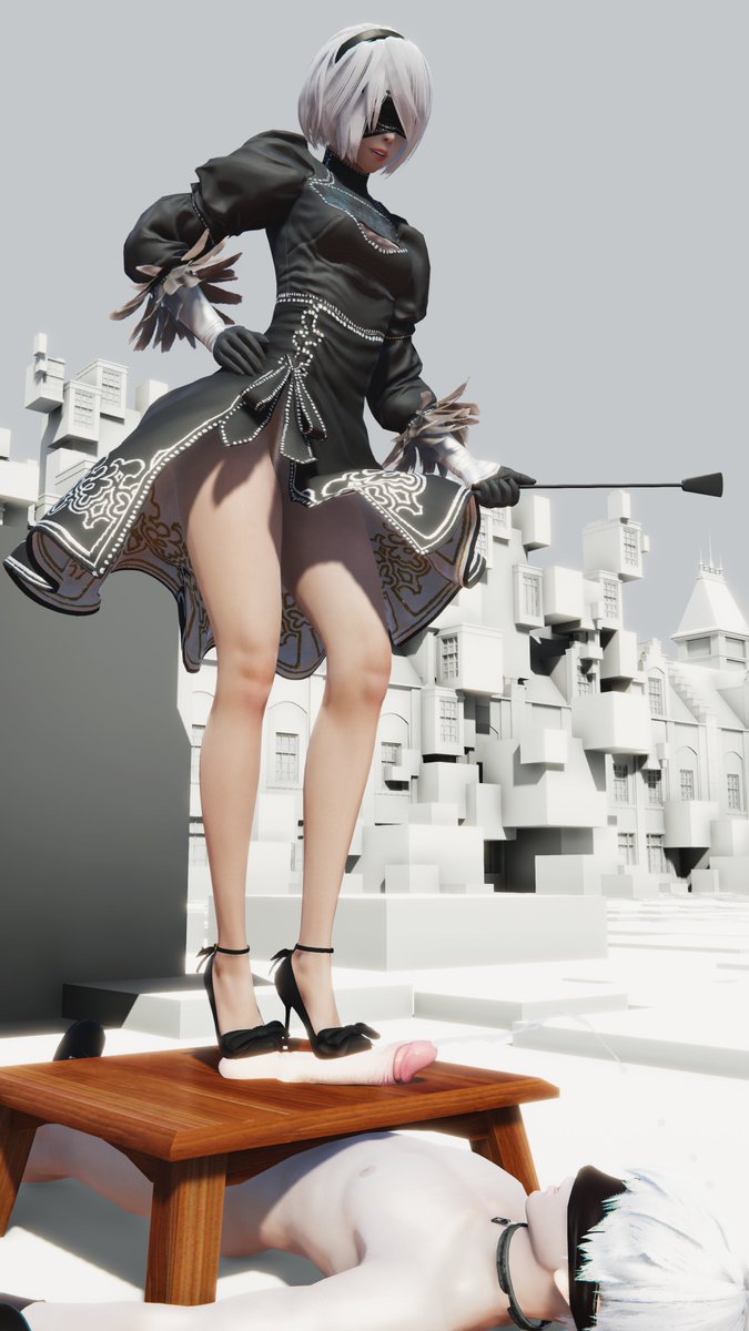 KalZapp's tweet photo. Enjoying the Endgame #2b #2bnier #cbt #shoejob #heeljob #cockboard #highheels https://t.co/xTBxxF4zVy