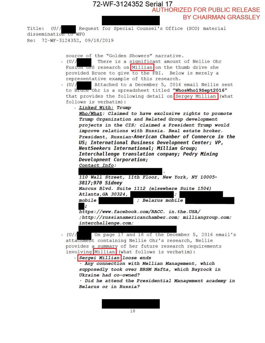 codyave's tweet image. References to &quot;Sergei Millian&quot; in Grassley letter.

#steele #ohr #simpson
grassley.senate.gov/imo/media/doc/…