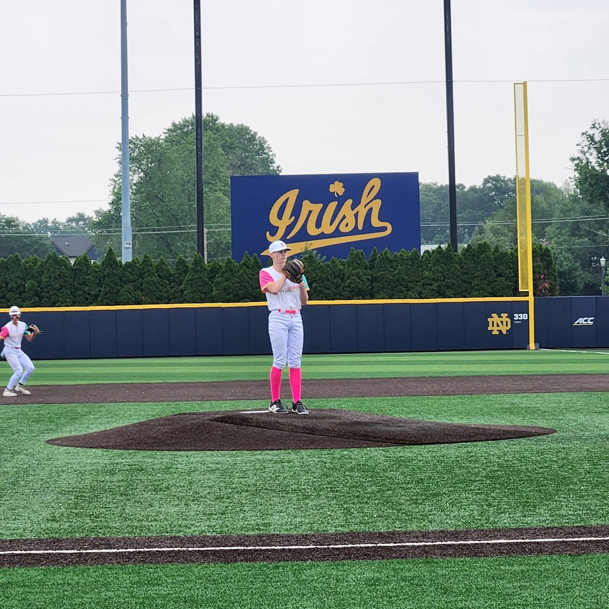 hawks18ured's tweet image. Great game at Notre Dame to start the weekend 3-0! Hooper had a solid outing on the mound! @il_hawks