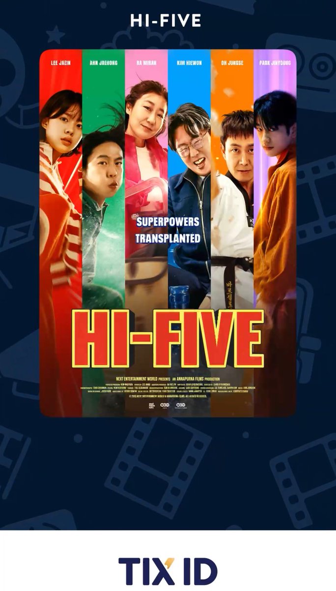 Stargeumm's tweet photo. Ayok guys nonton Hi-Five!!  Film barunya jinyoung, lagi tayang di CGV, XXI. 
Doi jadi pemimpin sekte yg ngincer organ organ orang berkekuatan super🔥🔥🔥

#ParkJinyoung #박진영 @JINYOUNG 
#NobarHi5 https://t.co/RlfxIrxa7J