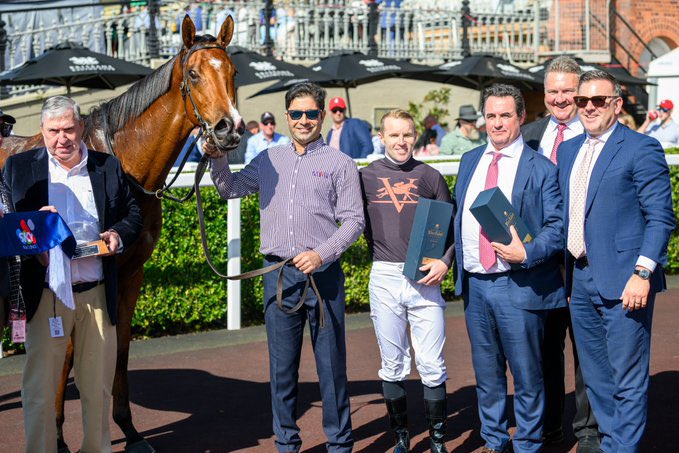 Michael Freedman Racing (@mfreedmanracing) on Twitter photo ⚫️🟠 JUST FEELIN' LUCKY 🟠⚫️
3YO Justify filly (ex Phylicia) leads all the way to Group 3 victory in the opening race <a href="/EagleFarmRacing/">Eagle Farm</a>
In a combined effort partnering with <a href="/TommyBerry21/">Tommy Berry</a> there was just no stopping them from the moment they jumped.
Just Feelin' Lucky now takes ⚫️🟠 JUST FEELIN' LUCKY 🟠⚫️
3YO Justify filly (ex Phylicia) leads all the way to Group 3 victory in the opening race <a href="/EagleFarmRacing/">Eagle Farm</a>
In a combined effort partnering with <a href="/TommyBerry21/">Tommy Berry</a> there was just no stopping them from the moment they jumped.
Just Feelin' Lucky now takes