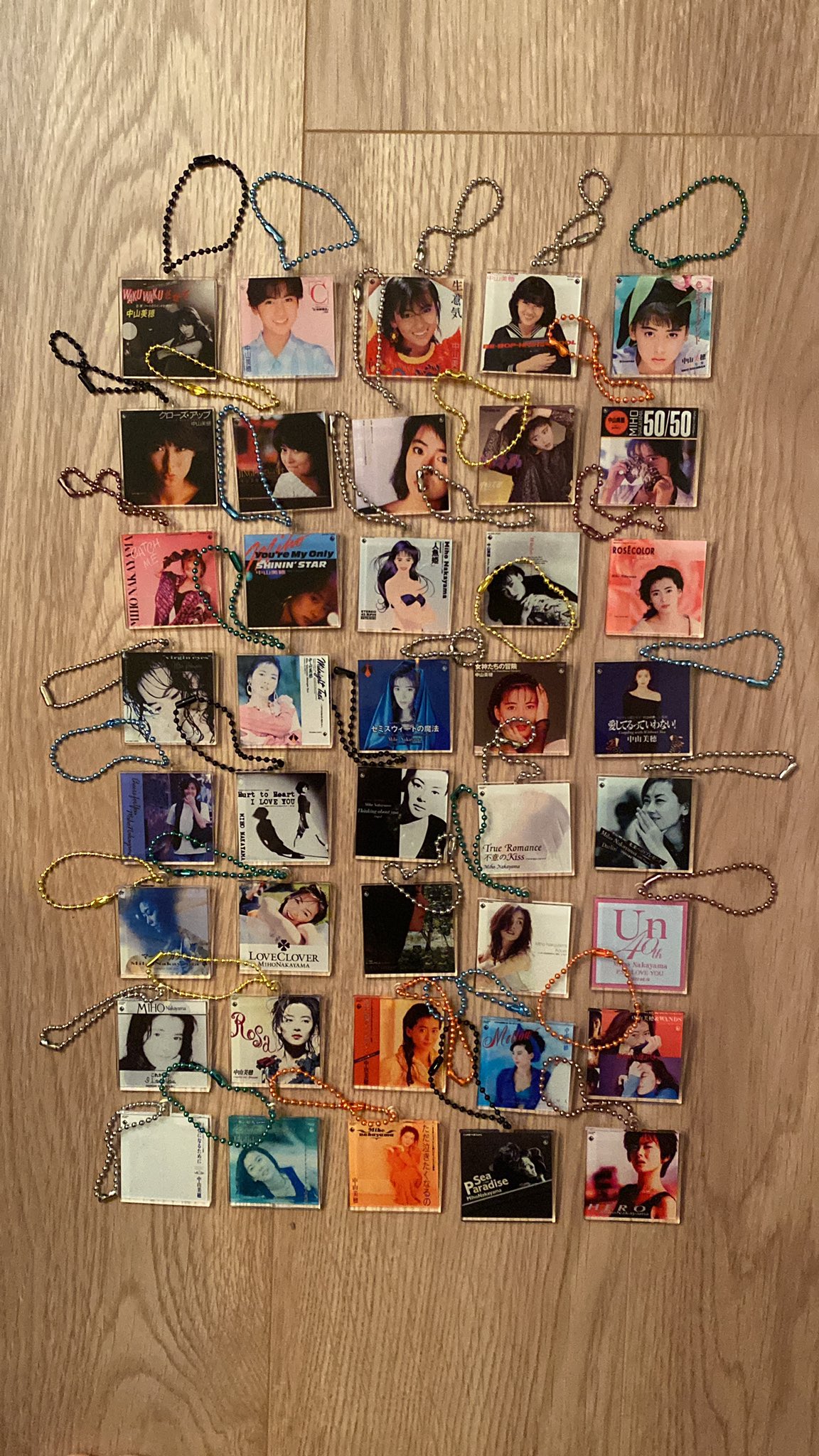 中山美穂／アクリルキーホルダー