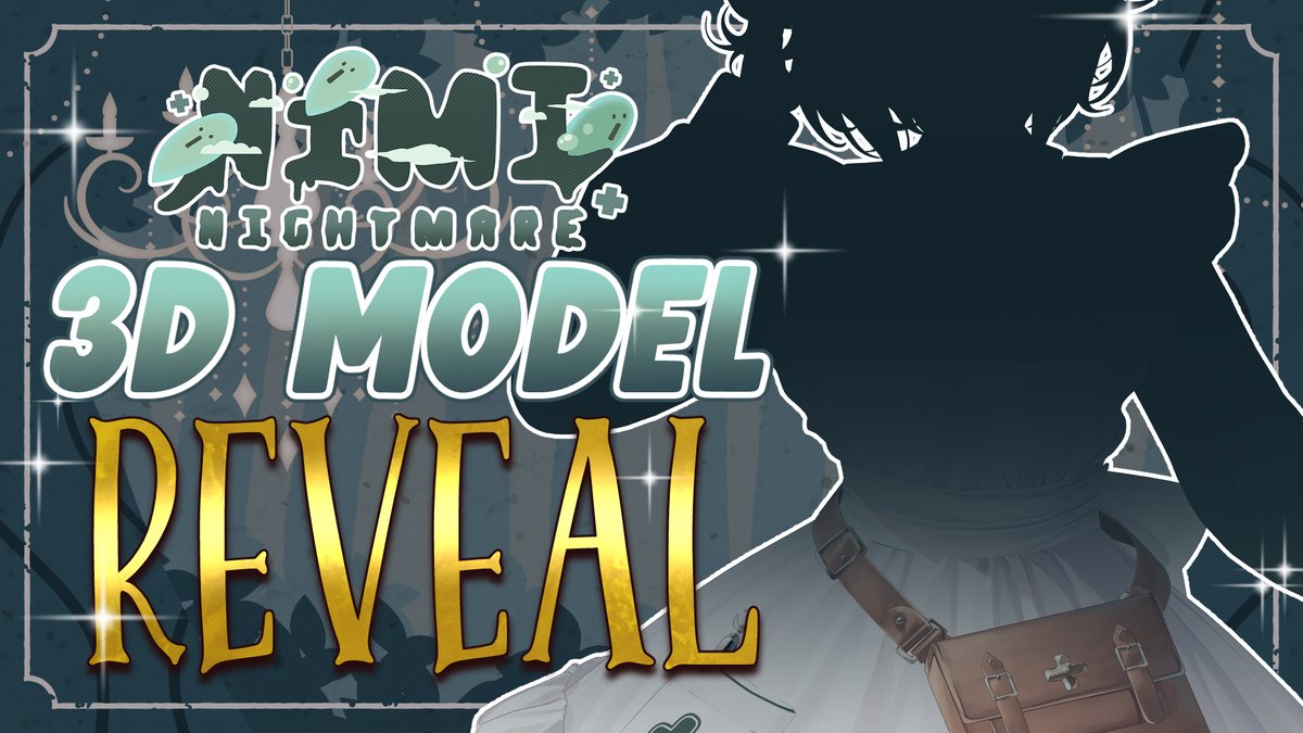 🎉 Nimi Nightmare 3D Reveal 💭

Surprise! I'm gonna be 3D TOMORROW!! I'm so excited to move around in 3D! 🥳 

⏰ June 14th - 3 pm PDT | 6 pm EDT | 10 pm GMT
June 15th - 7 am JST
💭 youtube.com/live/TCjRhF902…