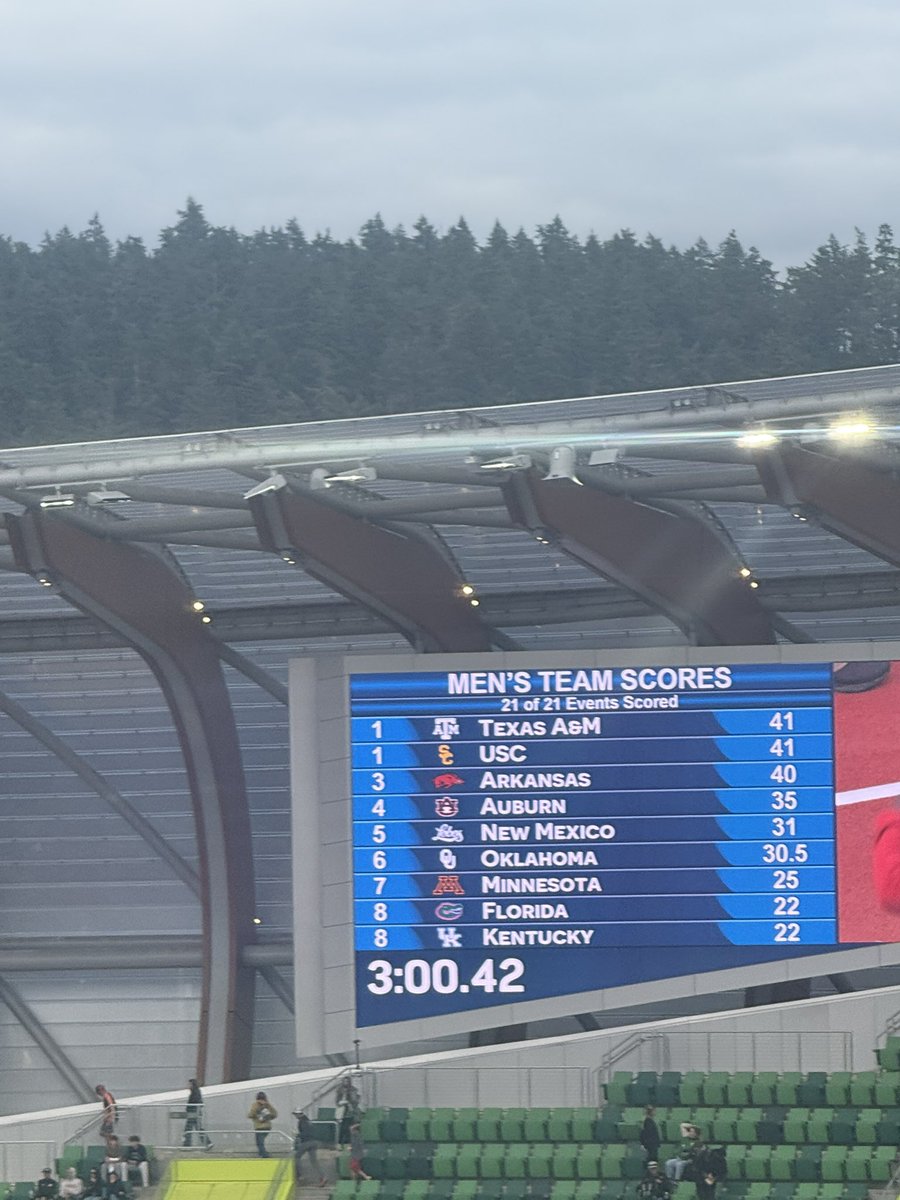 What an amazing 4x400