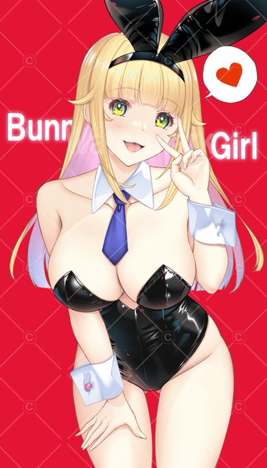 #バニーガール
もう私から目を離せないでしょ(^^)v 
