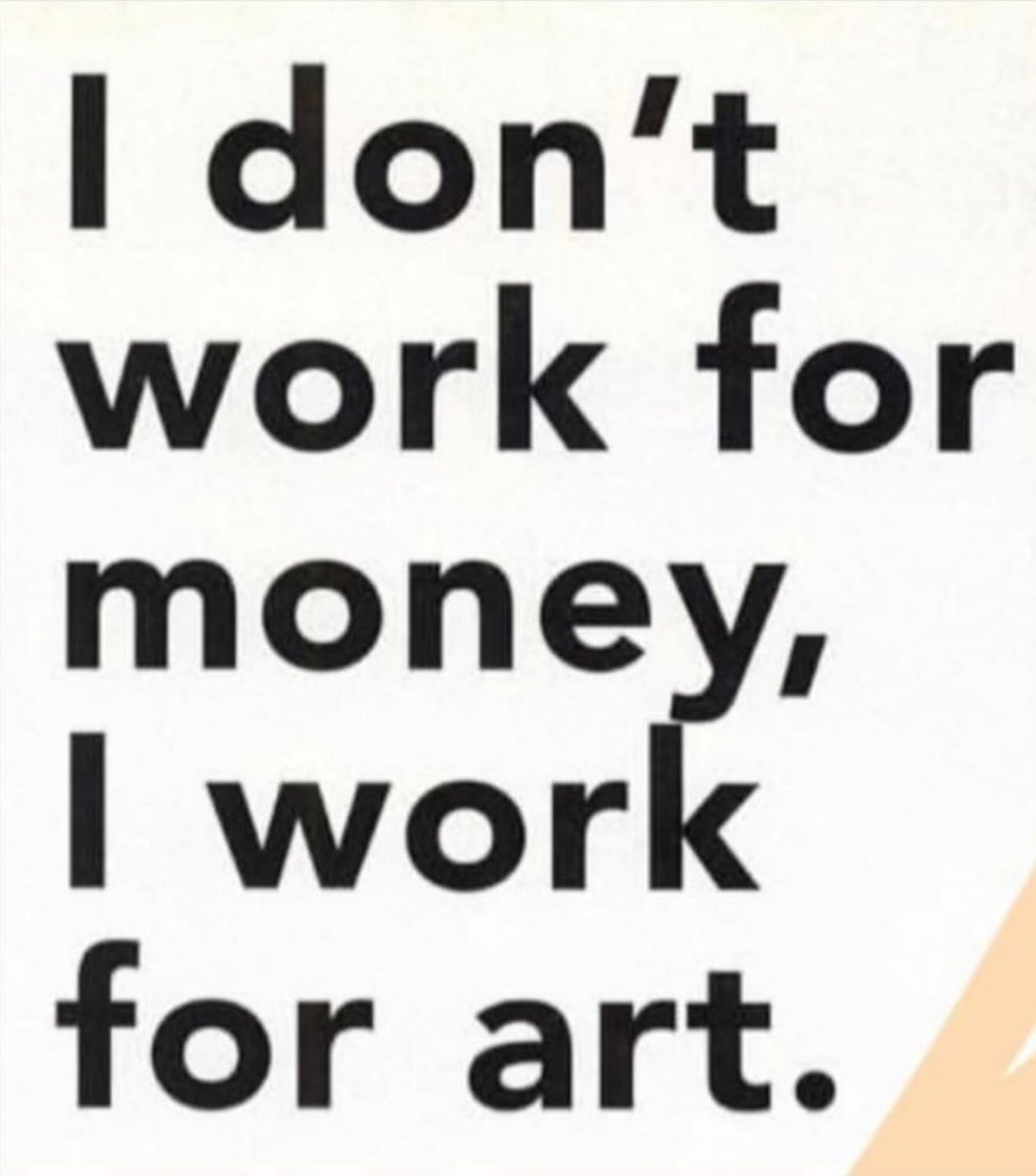 Money is just a consequence...