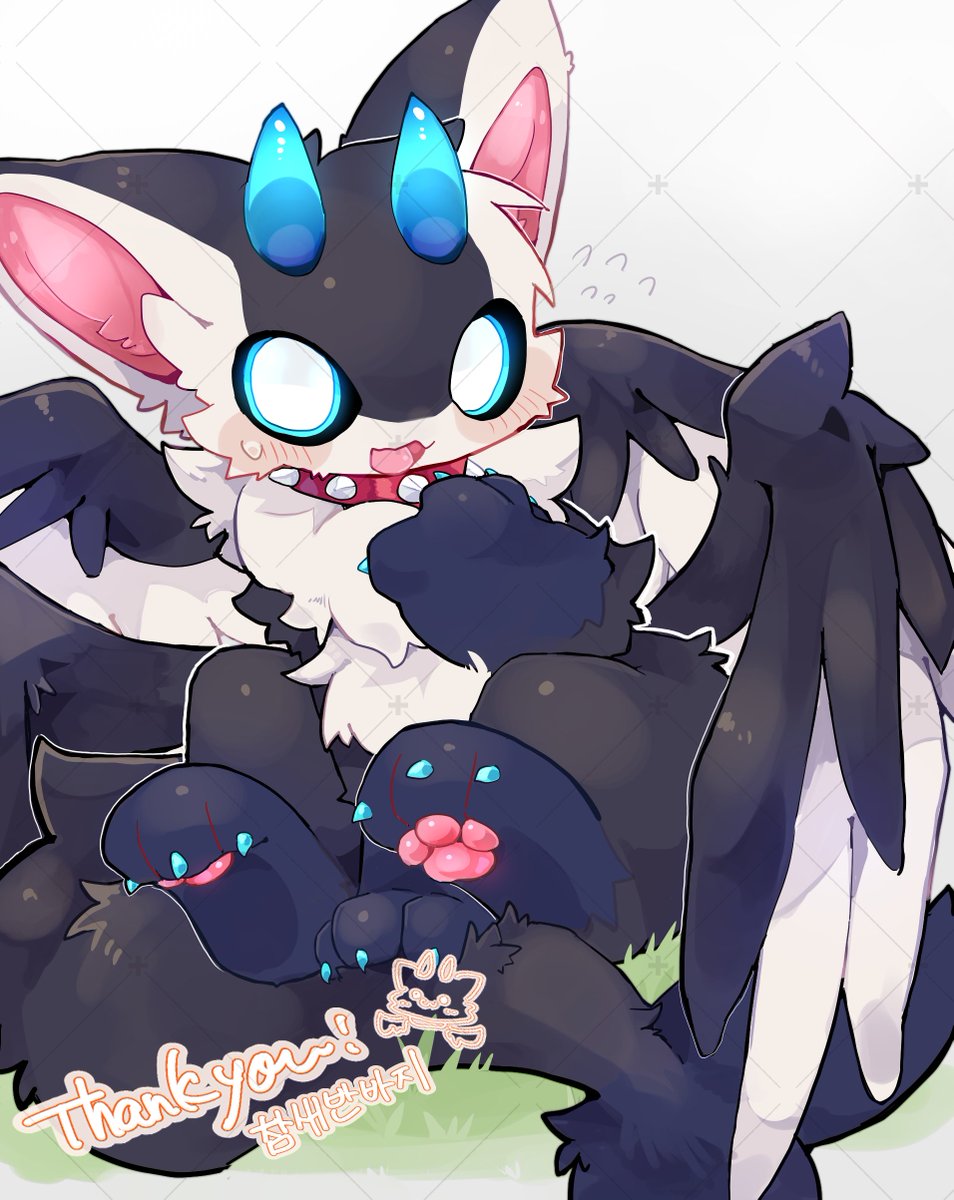 skeb納品しました！！ありがとうございました！🖤🩵🖤
ブーストもありがとうございました！別垢でお礼描かせていただきます