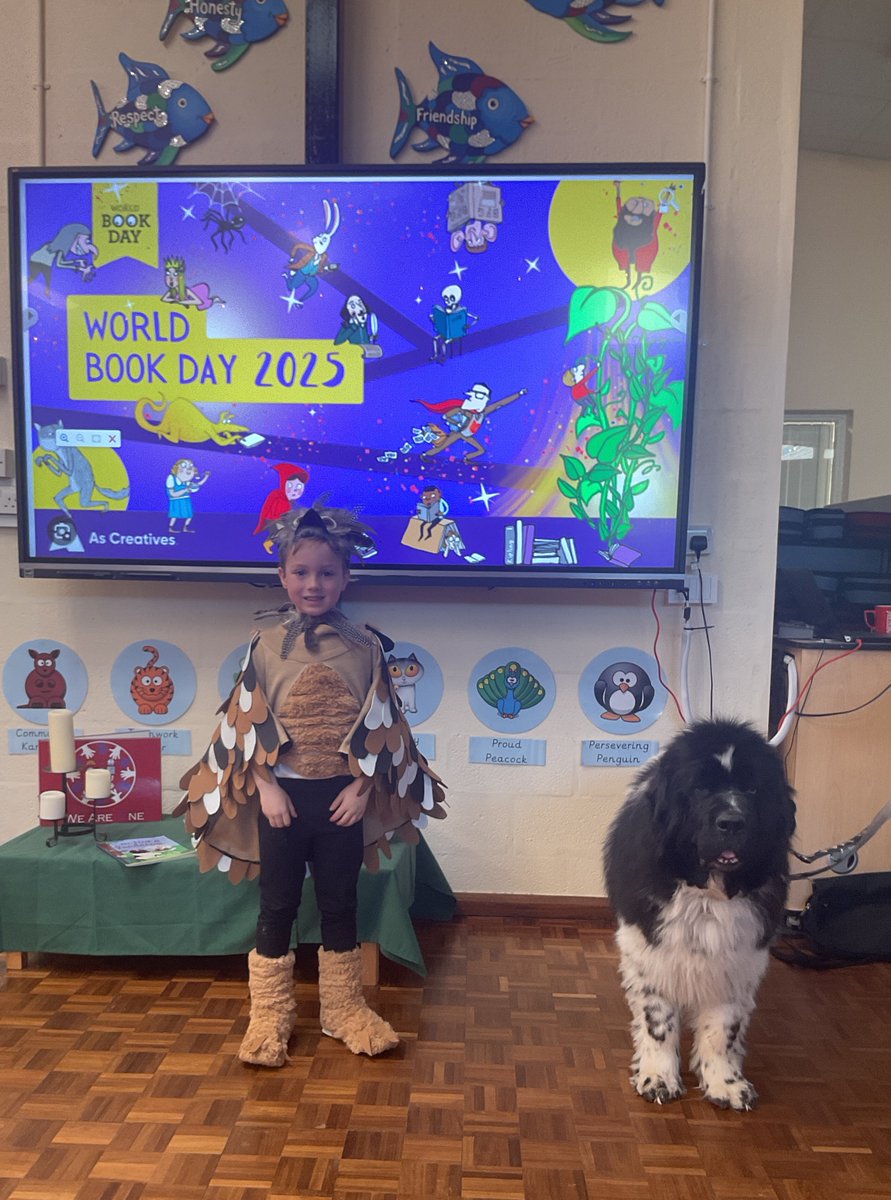Montydogge's tweet image. Such a wonderful effort by the children. We just had to give them all a prize.
#WorldBookDay2025 #Bandito