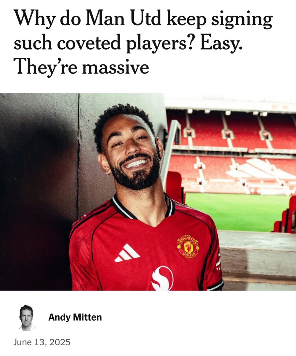 Perspective is important and <a href="/AndyMitten/">Andy Mitten</a> certainly offers that in this piece ✍️✅