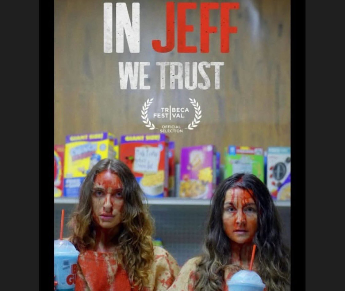 DianeFranklin80's tweet image. SCREENING TODAY at AMC the comedy short “IN JEFF WE TRUST” with #sydandolivia. ❤️
#tribeca #funny @Tribeca