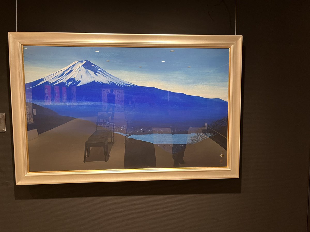 maywonder0513's tweet image. 中目黒にある、郷さくら美術館に来てます。
現代日本画。とても美しい😍
