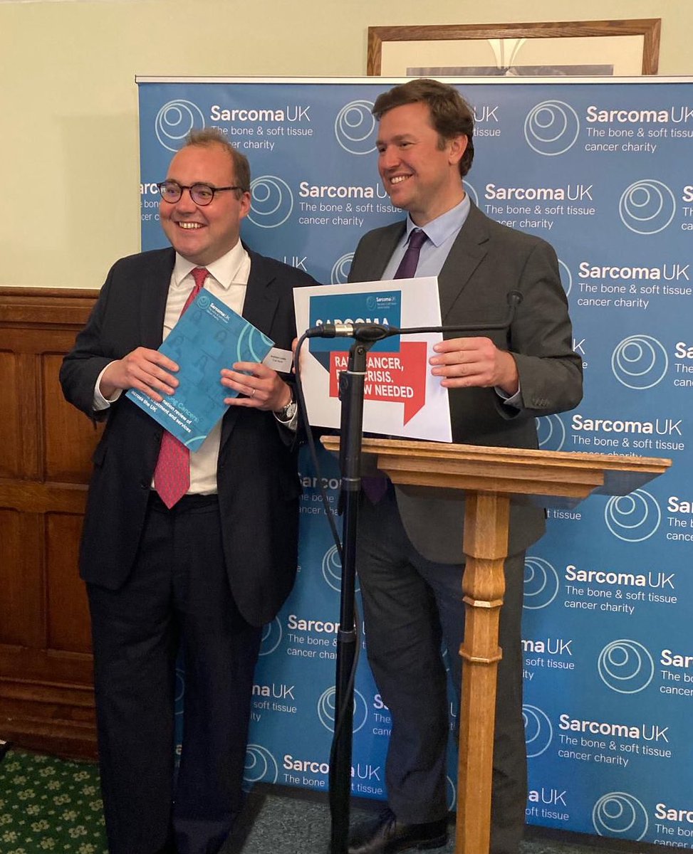 Steve Race MP 💙💛 (@steveracemp) on Twitter photo Great to join my friend <a href="/andrewbtliddle/">Andrew Liddle</a> for the launch of the <a href="/Sarcoma_UK/">Sarcoma UK</a> report. 
Too often people with these rare and unique cancers are misdiagnosed and don’t receive effective treatment and services - we can do better for them. 
Read the report here: sarcomauk.resourcespace.com/pages/download… Great to join my friend <a href="/andrewbtliddle/">Andrew Liddle</a> for the launch of the <a href="/Sarcoma_UK/">Sarcoma UK</a> report. 
Too often people with these rare and unique cancers are misdiagnosed and don’t receive effective treatment and services - we can do better for them. 
Read the report here: sarcomauk.resourcespace.com/pages/download…